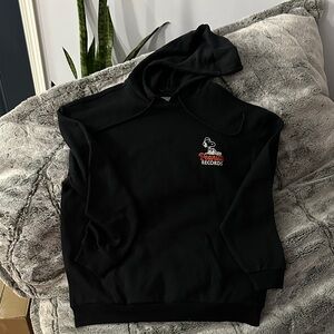 Black Hoodie peanut Brand